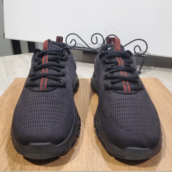 Skechers Men's Black Glide-Step Fasten Up Running Training Shoes Size 10.5 Wide - Picture 5 of 15